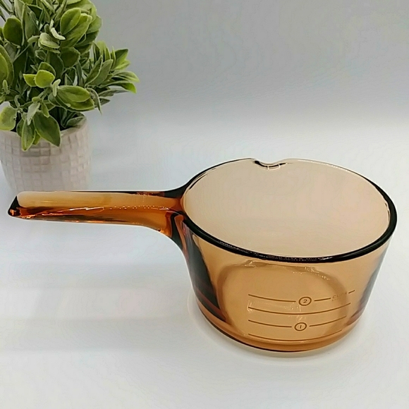 Corningware Kitchen 7 L Vision France Amber Corning Ware Saucepan W